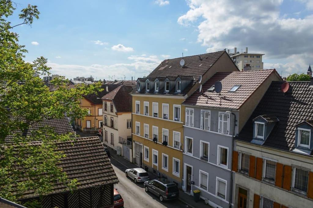 Appartement Charmant Tres Proche Centre-Ville, Parking Gratuits, Mulhouse Centre Exterior foto